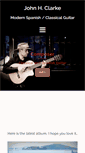 Mobile Screenshot of johnclarkemusic.com